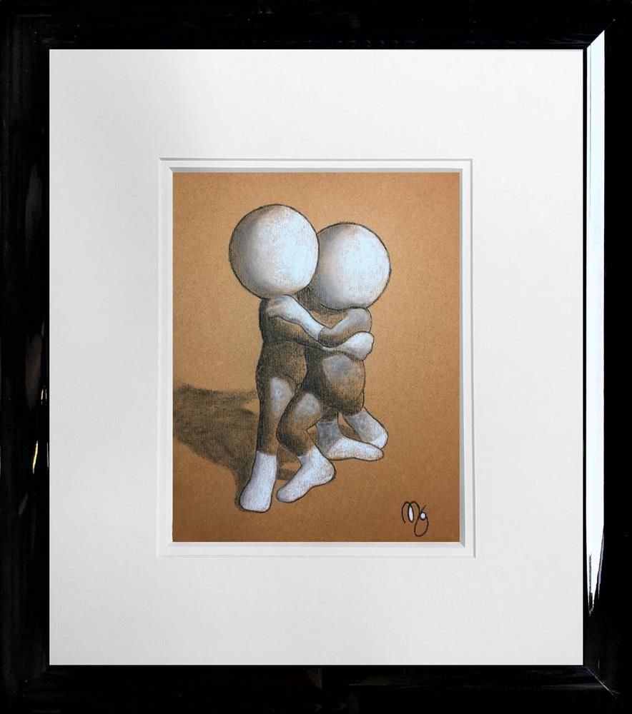 Mark Grieves - 'Hot Step'- Framed Original Art