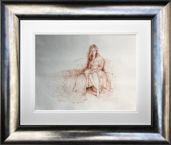 Kay Boyce - 'The Gown' - Framed Original Art