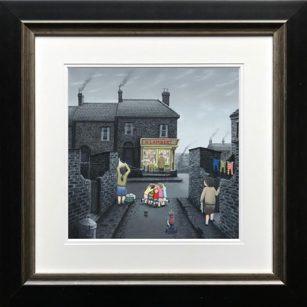 Leigh Lambert - 'Save Me One' - Paper - Framed Limited Edition Art