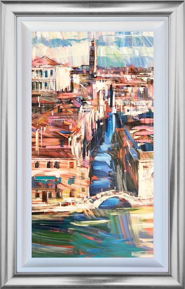 Colin Brown - 'Lagoon, Venice ' - Framed Original Art
