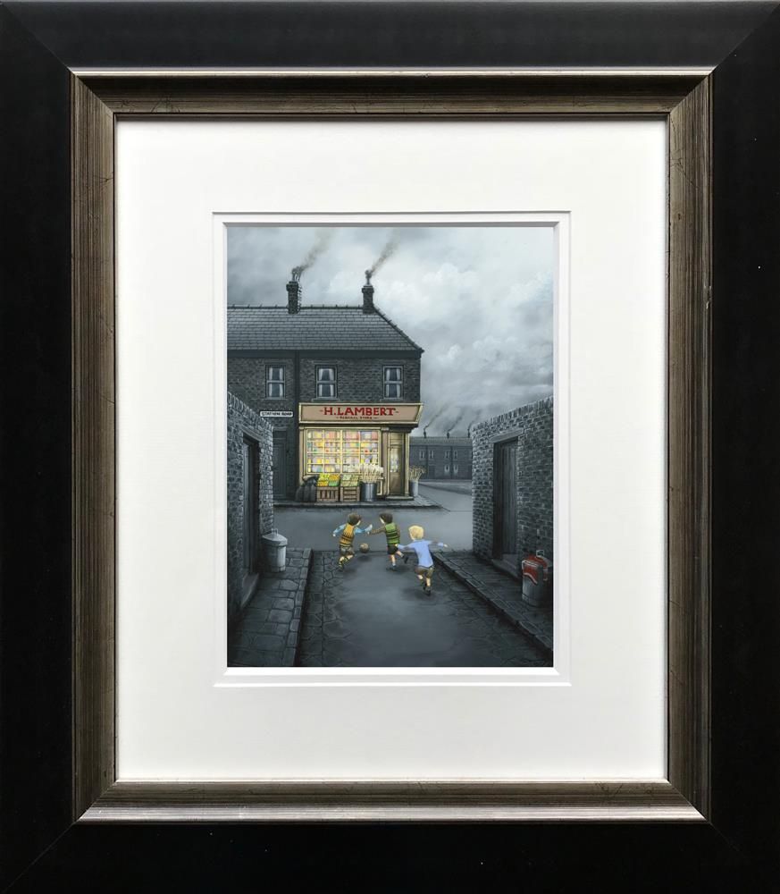 Leigh Lambert - 'Mind That Window' - Framed Limited Edition Art