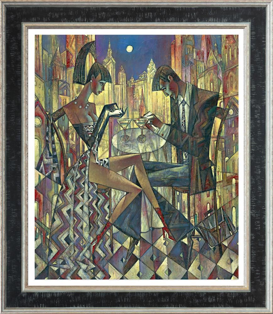 Andrei Protsouk - 'City Lights (Large)' - Framed Limited Edition Art