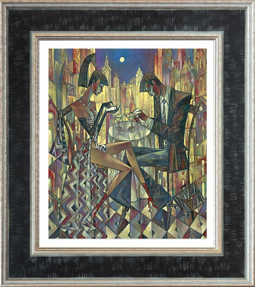 Andrei Protsouk - 'City Lights (Small)' - Framed Limited Edition Art