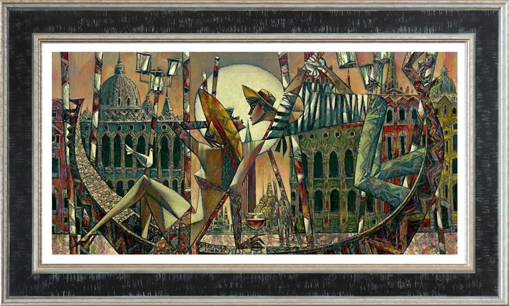 Andrei Protsouk - 'Love in Venice (Large)' - Framed Limited Edition Art