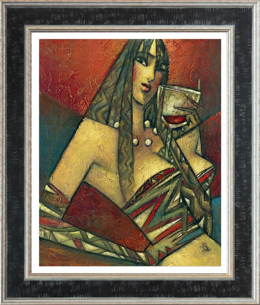 Andrei Protsouk - 'Pinot Noir (Large)' - Framed Limited Edition Art