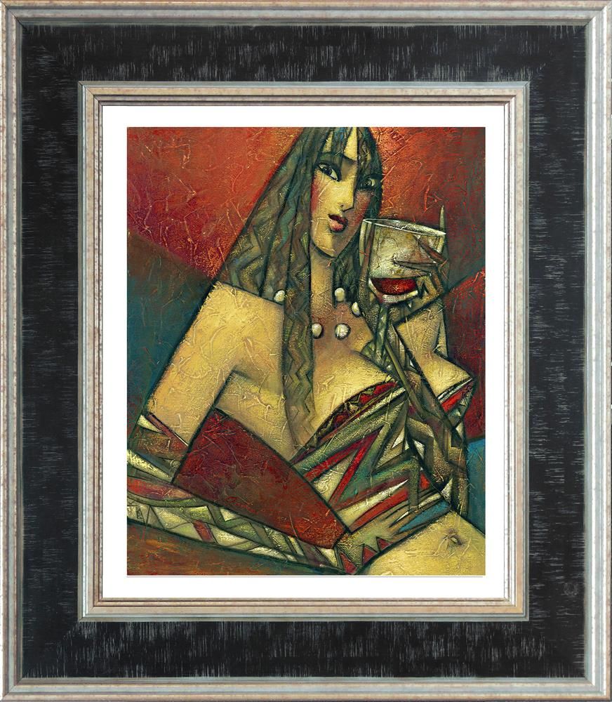 Andrei Protsouk - 'Pinot Noir (Small)' - Framed Limited Edition Art