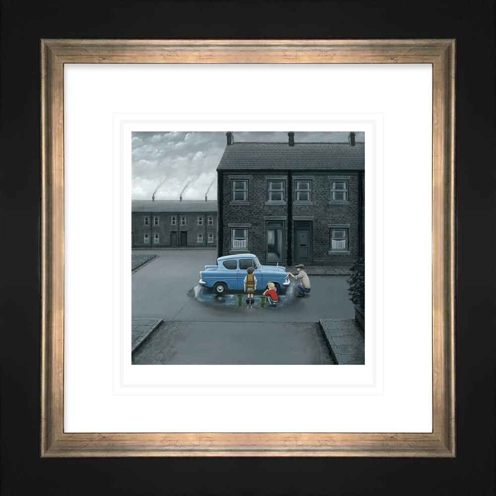 Leigh Lambert - 'You've Missed A Bit' - Paper - Framed Limited Edition Art