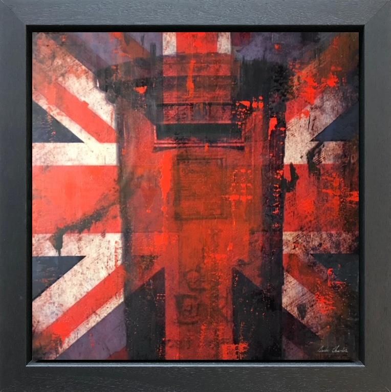 Linda Charles - 'Best of British Pillar Box' - Framed Original Artwork