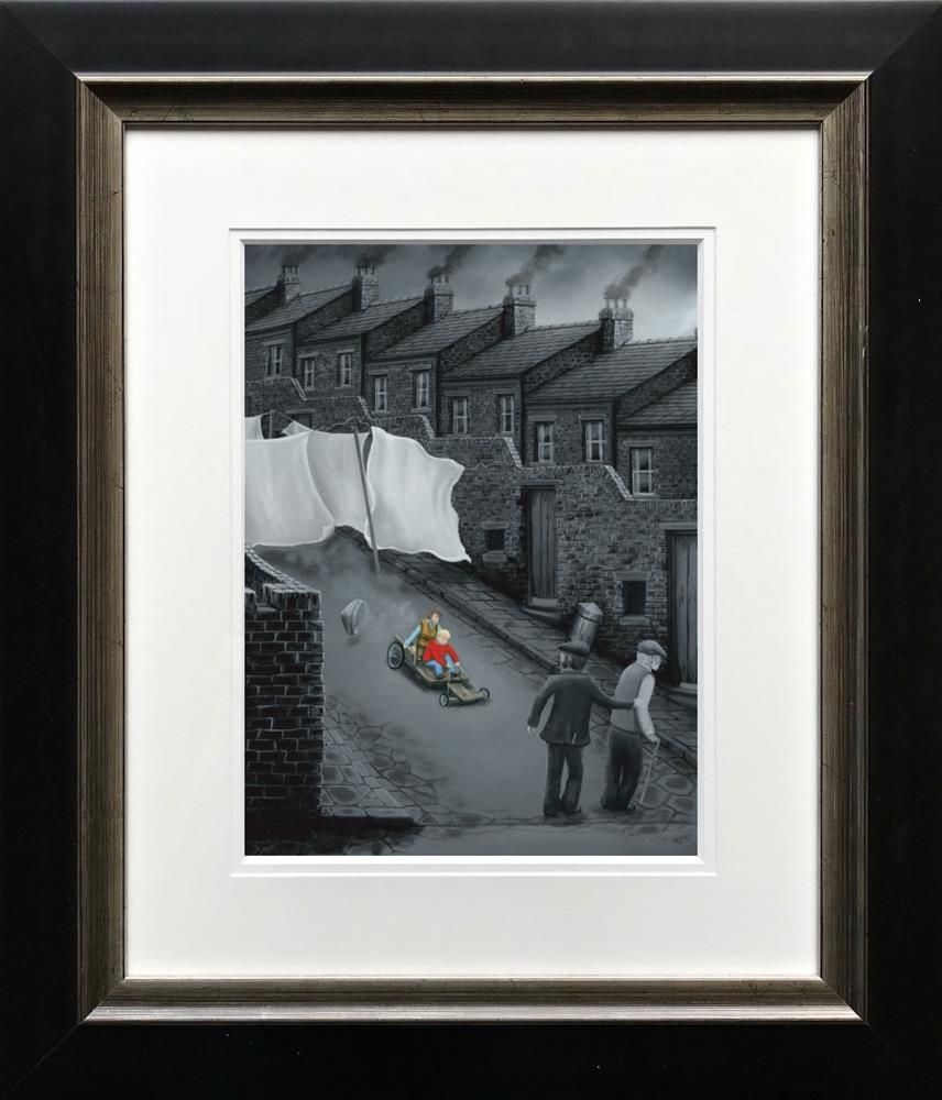 Leigh Lambert - 'How Do We Stop This Thing?' - Paper - Framed Artist Proof