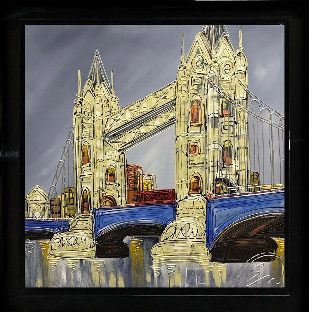 Edward Waite - 'Tower Bridge' - Framed Original Art