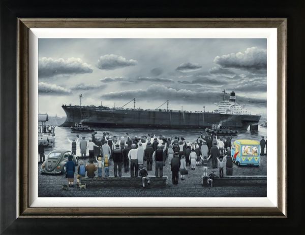 Leigh Lambert - 'Off She Goes' - Framed Limited Edition Art