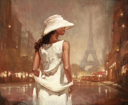 Mark Spain - 'An Evening In Paris' - Framed Limited Edition Art