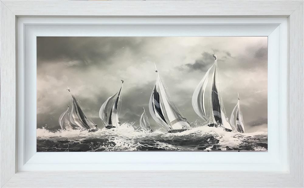 Dale Bowen - 'Coastline Race' - Framed Original Art