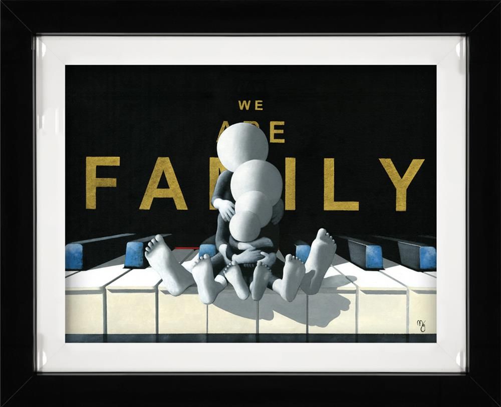 Mark Grieves - 'We Are Family - 3D High Gloss' - Framed Limited Edition Art