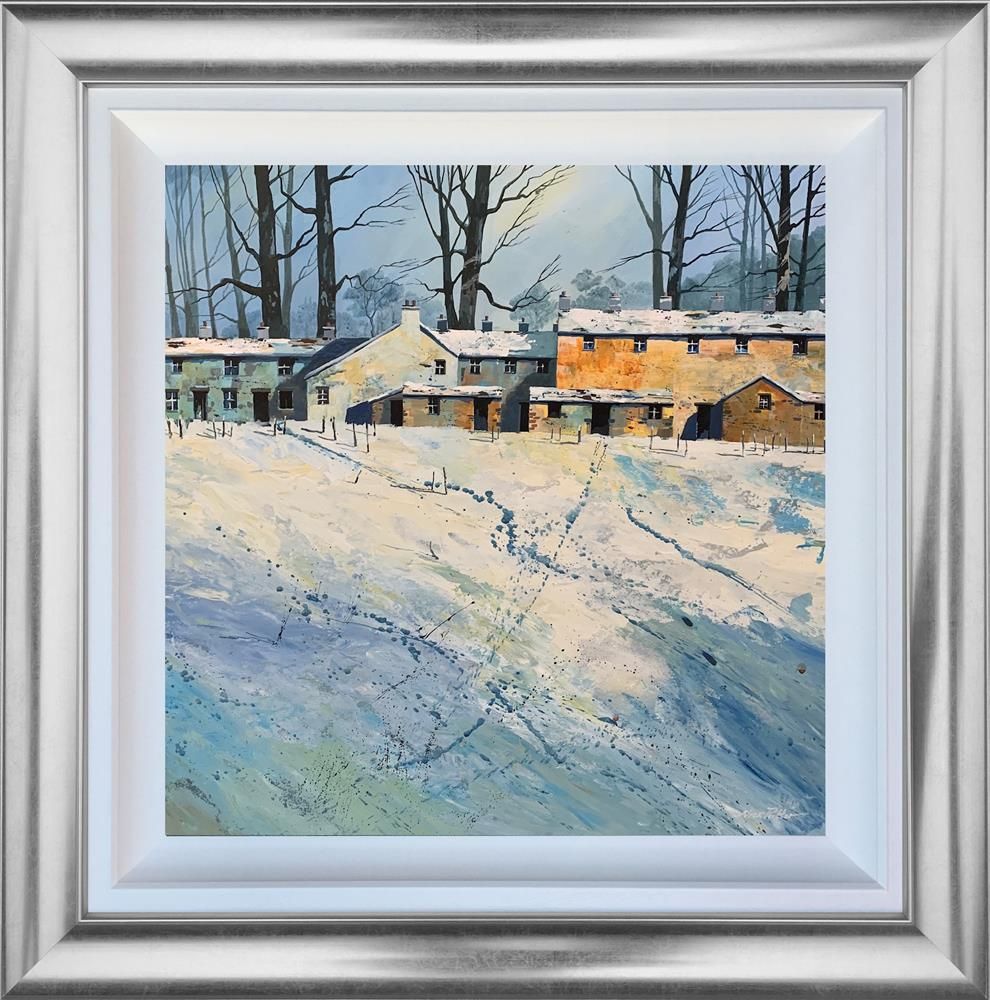Nick Potter - 'Winter At Home' - Framed Original Art