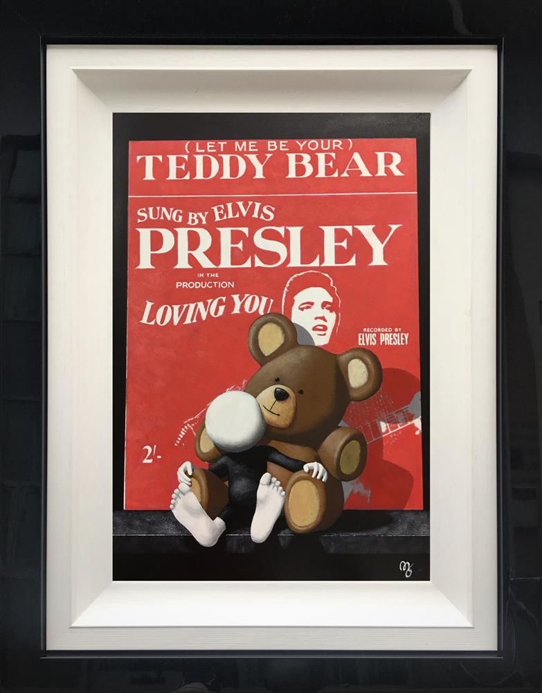 Mark Grieves - 'Let Me Be Your Teddy Bear' - Framed Original Art