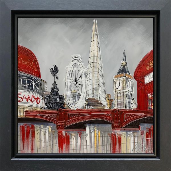 Edward Waite - 'Iconic City Of London' - Framed Original Art