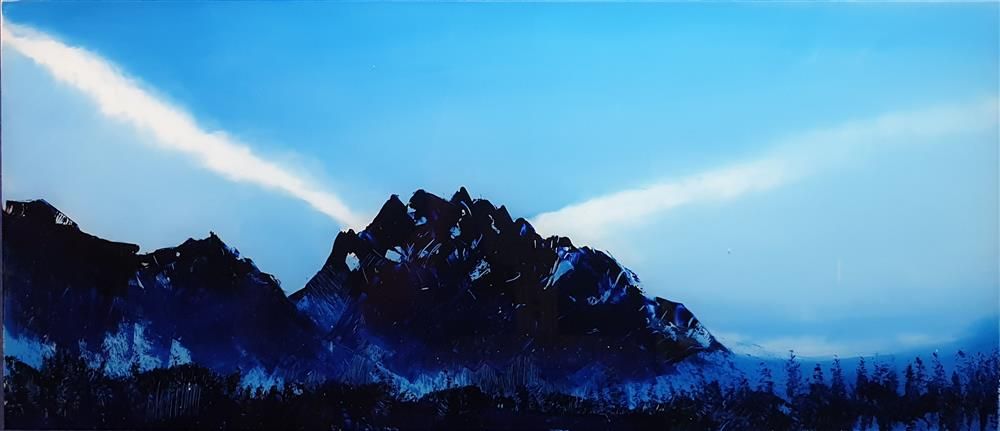 Richard King - 'Into The Mist' - Trfan Snowdonia - Original Art