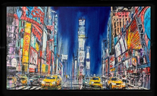 Nigel Cooke - 'A Night In NYC' - Original Artwork for sale
