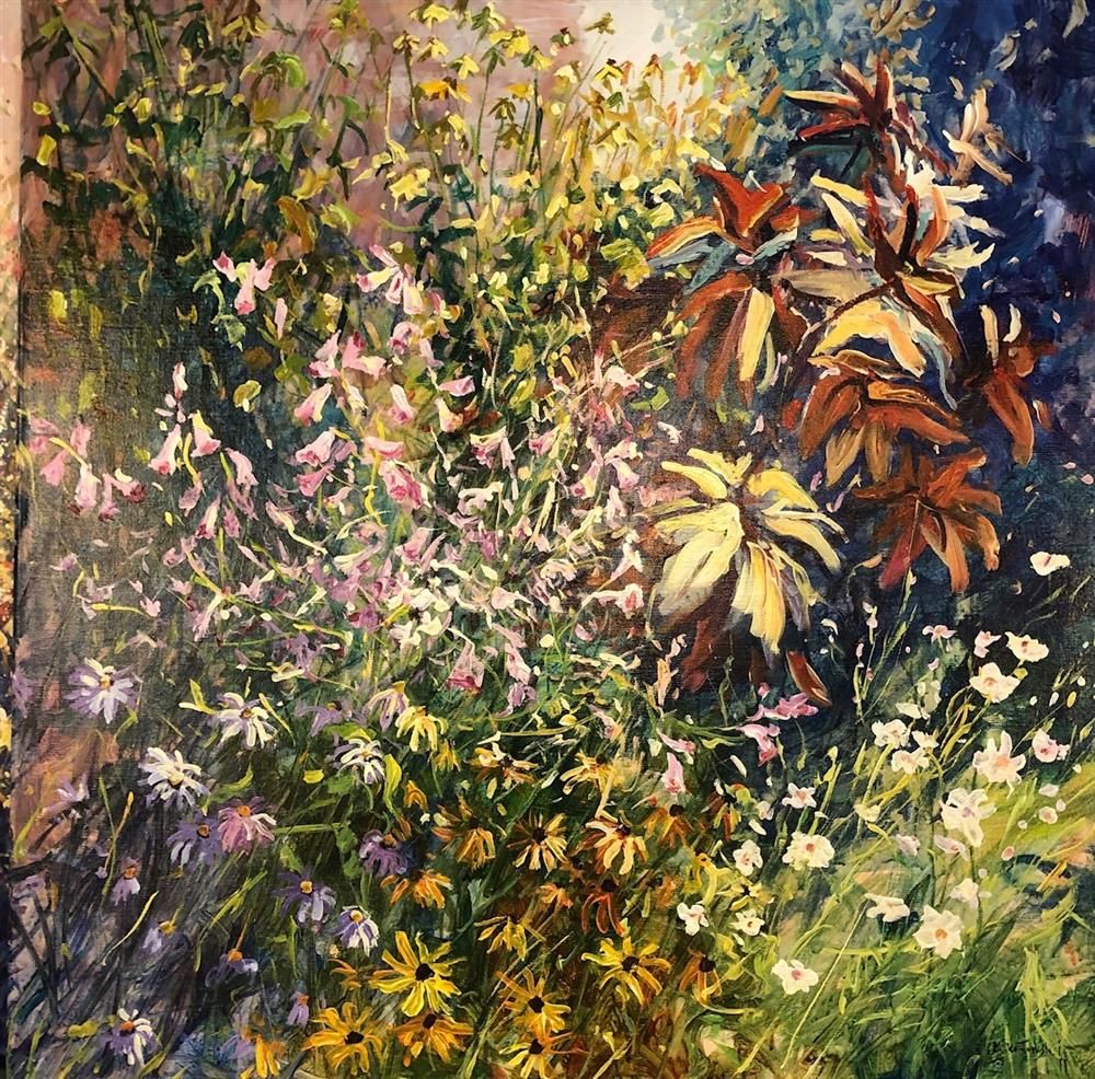 Mariusz Kaldowski - 'Summer Foliage' - Framed Original Art