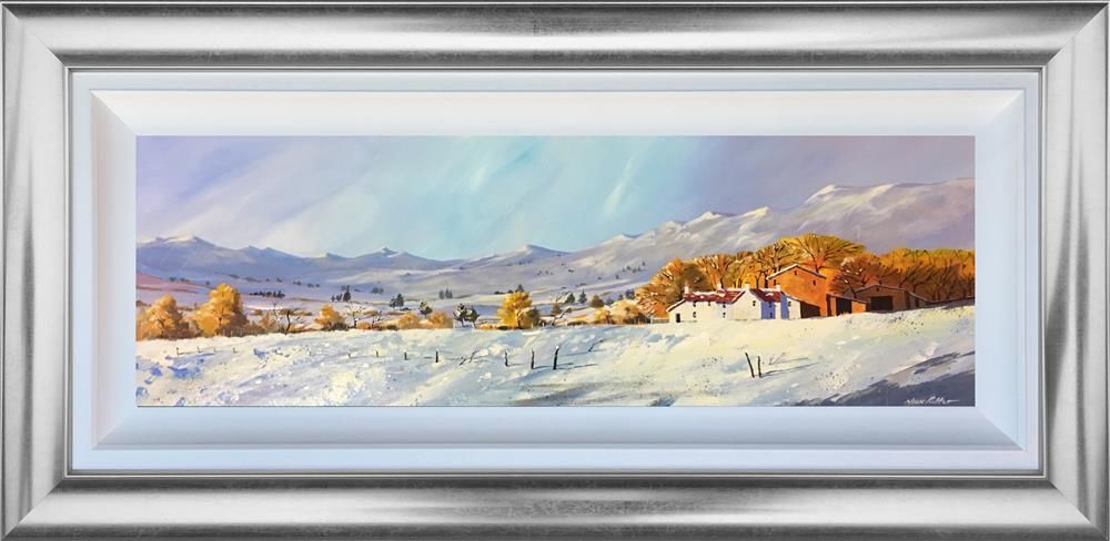 Nick Potter - 'Sunshine and Snow' - Framed Original Art
