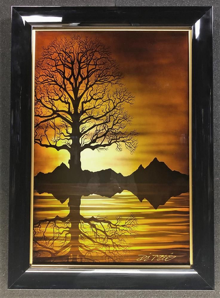 Chris DeRubeis - 'Tree Of Life 1708102-3' - Framed Original Art