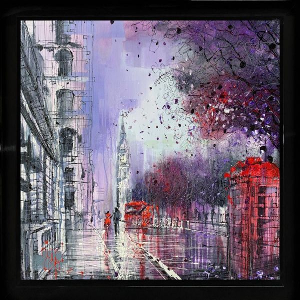 Nigel Cooke - 'Purple Haze' - Original Artwork for sale