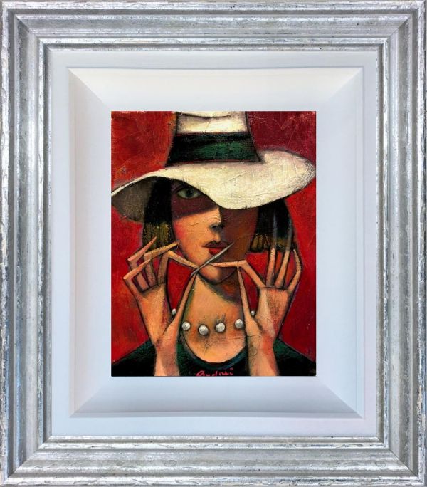 Andrei Protsouk - 'Monique' - Framed Original Art