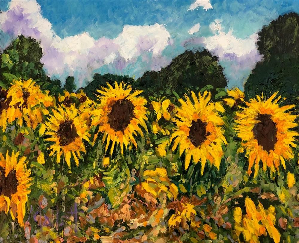 Timmy Mallett - 'Summer Radiance' - Framed  Original Art