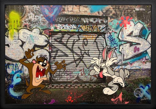 Inuka - 'Urban Toons' - Framed Original Art