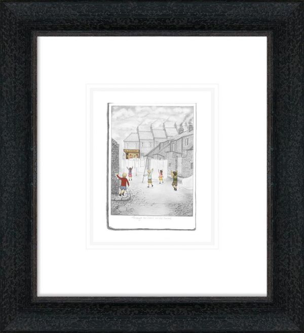 Leigh Lambert - 'Through The Sheets To The Sweets' - Paper - Framed Limited Edition Art