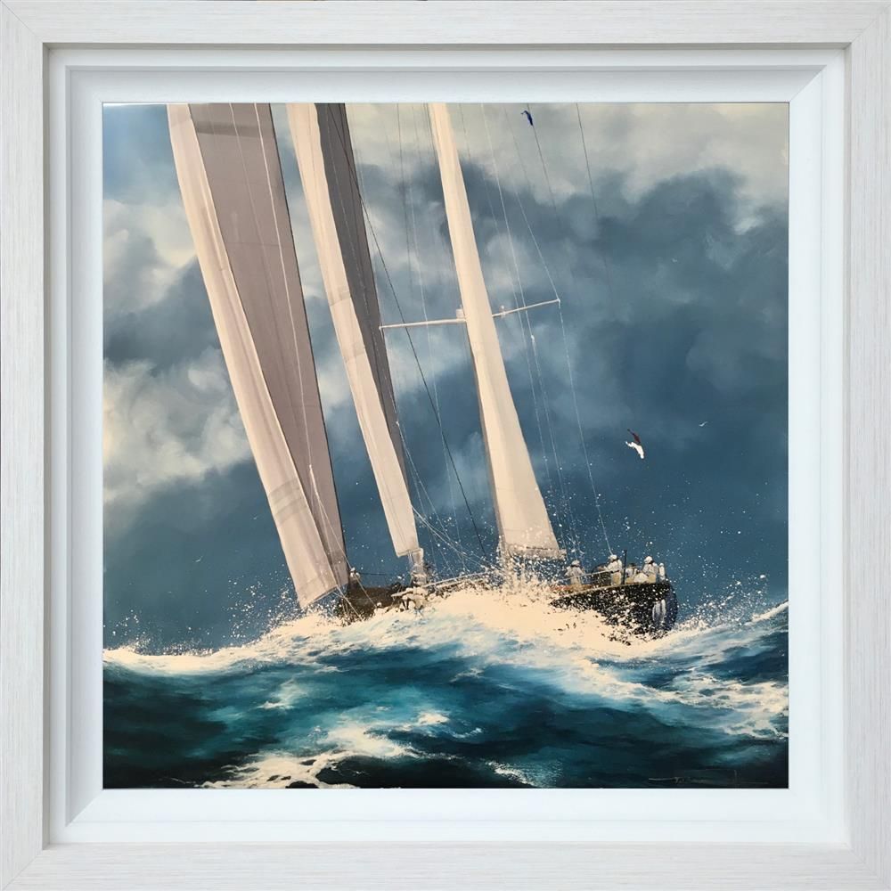 Dale Bowen - 'Over the Waves' - Framed Original Art