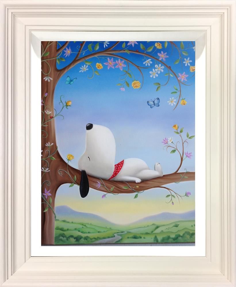 Michael Abrams - 'To Rest a While' - Framed Original Art