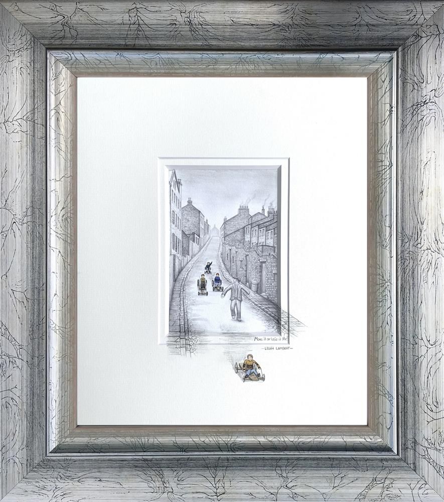 Leigh Lambert - 'Move it or Lose It Mr!' - Framed Limited Edition
