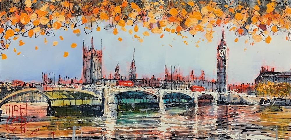 Nigel Cooke - 'Across The Bridge' - Original Artwork for sale
