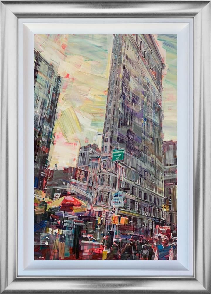 Colin Brown - 'New York City Beat' - Framed Original Art