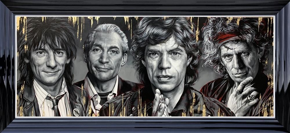 Ben Jeffery - 'The Stones' - Framed Limited Edition Art (Canvas)