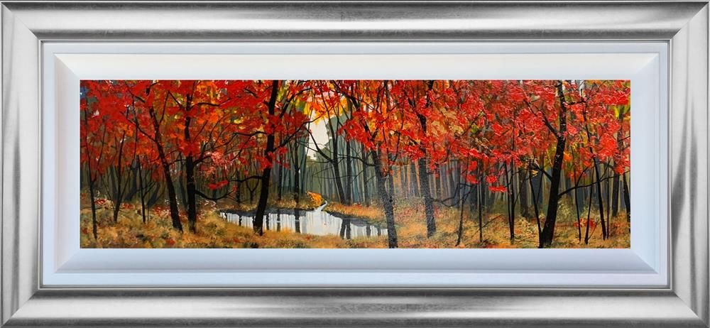 Nick Potter - 'Small Pond in the Woods' - Framed Original Art