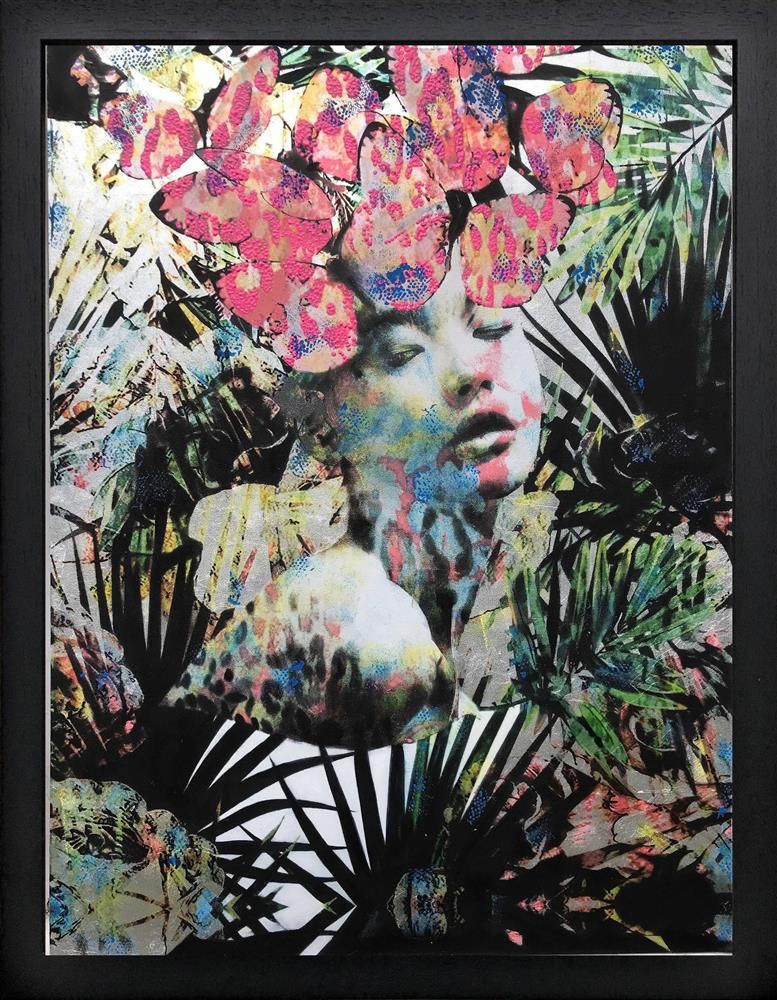Linda Charles - 'Fashion Jungle I' - Framed Original Artwork