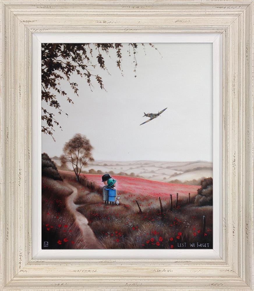 Michael Abrams - 'Lest We Forget' - Framed Limited Edition Canvas