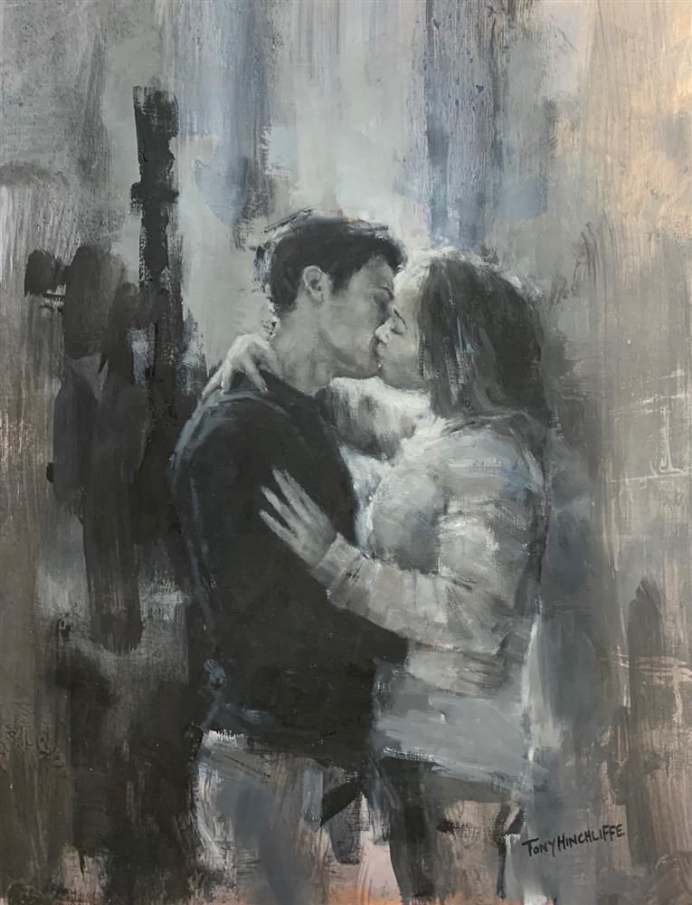 Tony Hinchliffe - 'Waiting For A Song' - Framed Original Art