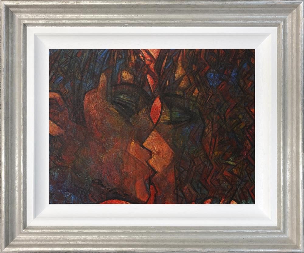 Andrei Protsouk - 'San Diego Kiss' - Framed Original Art