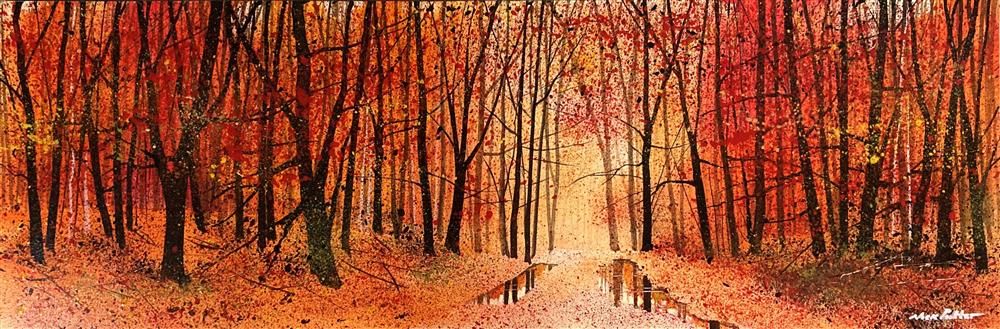 Nick Potter - 'Autumn Carpet' - Framed Original Art