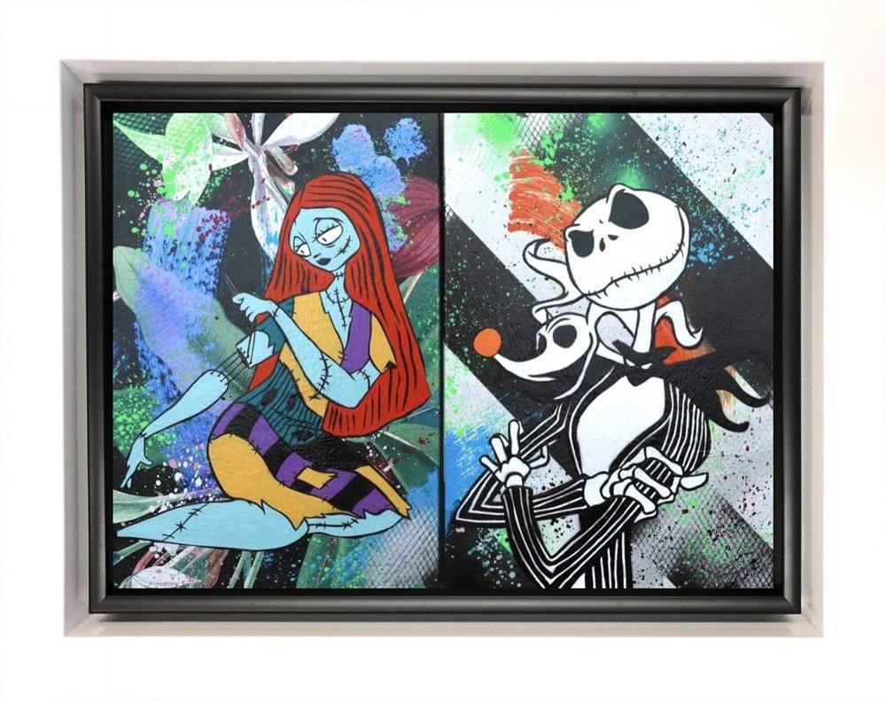Inuka - 'Jack and Sally' - Framed Original Art