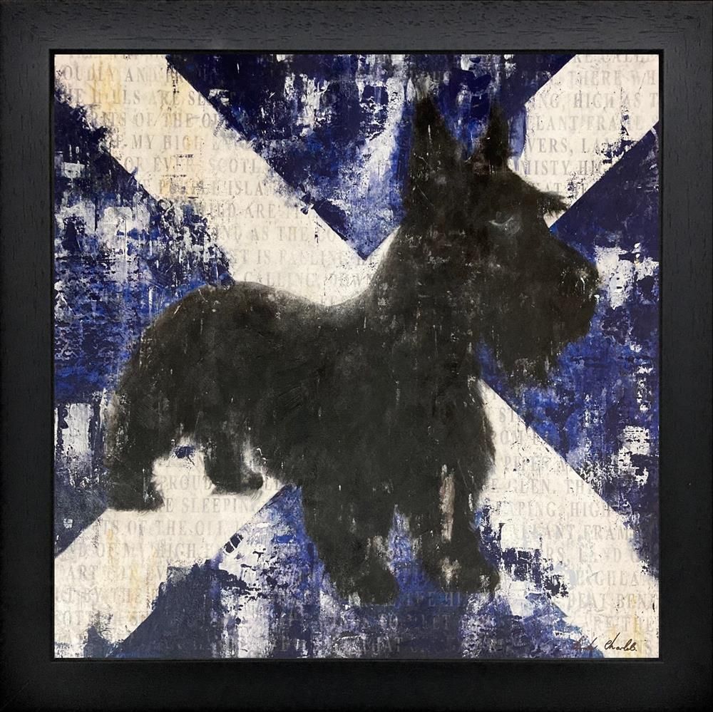 Linda Charles - 'Scotland The Brave' - Framed Original Artwork