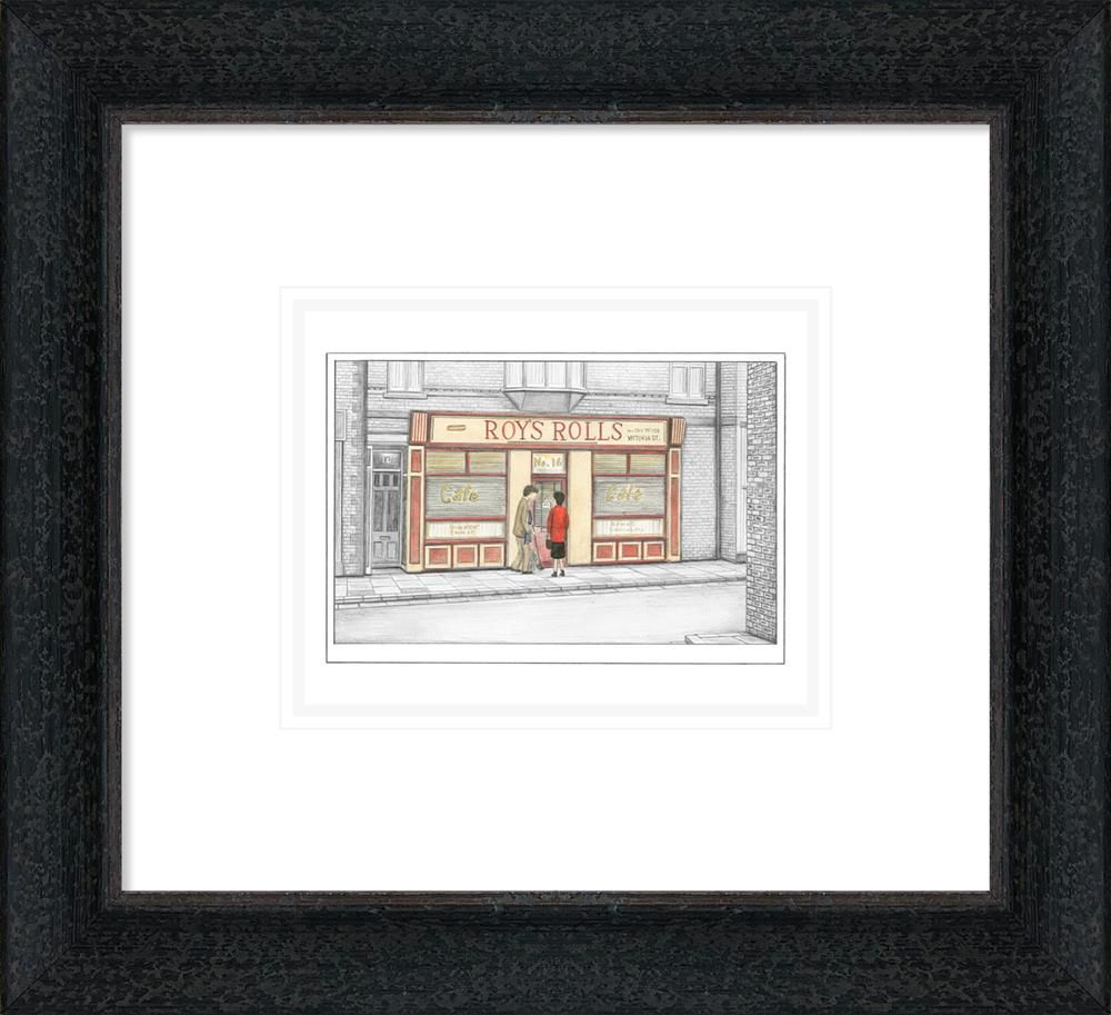 Leigh Lambert - 'Love Story - Sketch' - Framed Limited Edition Art