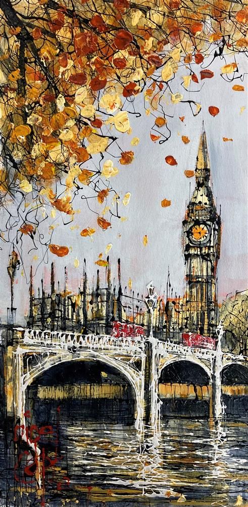 Nigel Cooke - 'Westminster Bridge' - Original Art
