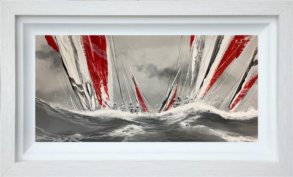 Dale Bowen - 'Skimming The Seas' - Framed Original Art