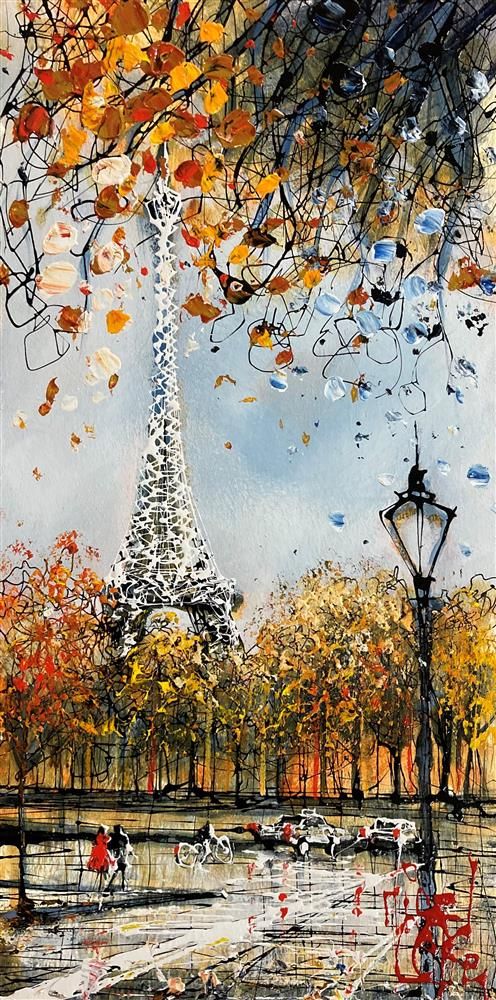 Nigel Cooke - 'Paris Strolls' - Original Art