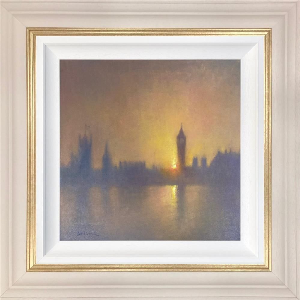 David Cressman - 'Westminster Glow' - Framed Original Oil Painting